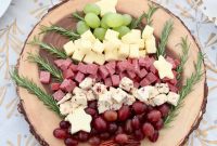 Festive Evergreen Cheese Platter