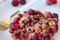 Wholesome Cranberry Oat Bars