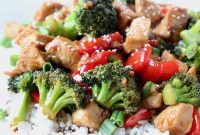 Perfectly Glazed Teriyaki Chicken Stir Fry