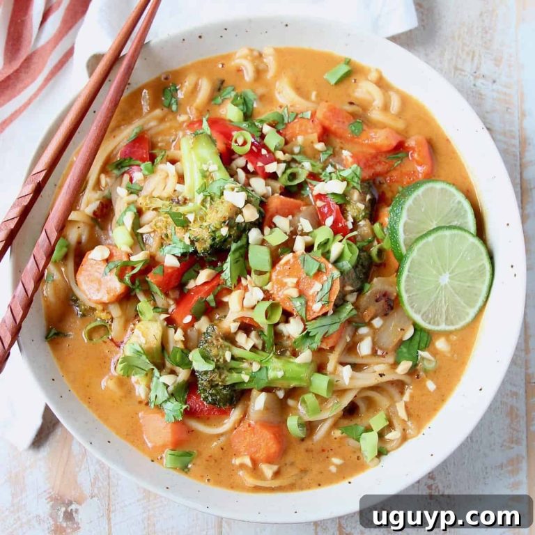 Creamy Vegetarian Massaman Noodle Bowl 18 featured 36861