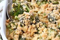 Golden Cheesy Broccoli Bake