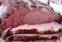 Harissa-Spiced Smoked Prime Rib