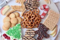 Festive Dessert Platter with Decadent Cream Cheese Dip