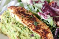 Zesty Guacamole Stuffed Chicken