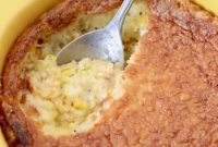 Golden Cheddar Corn Bake