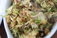 Crispy Brussels Ribbons