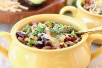Comforting Slow Cooker Taco Soup