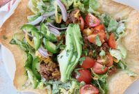 Loaded Beef Taco Salad