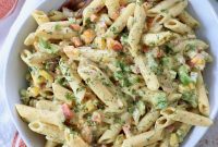 Tangy Greek Yogurt Pasta Salad