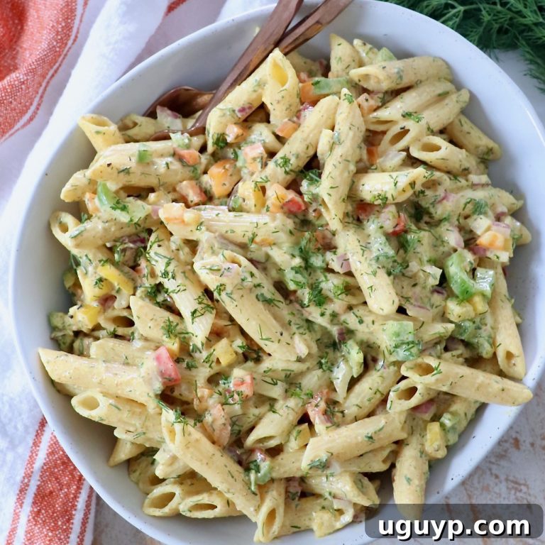 Tangy Greek Yogurt Pasta Salad 58 featured 55171