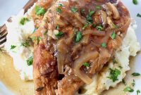 Crockpot French Onion Chicken