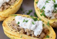 Savory Stuffed Delicata