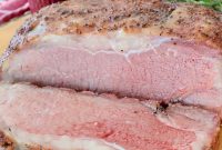 The Ultimate Smoked New York Strip Roast