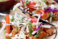 Grilled Shrimp Tacos with Creamy Avocado Salsa