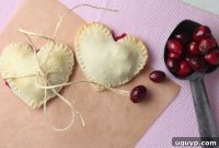Ruby Heart Cranberry Pomegranate Tarts