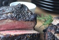 Coffee Rubbed Tri Tip with Balsamic Stout Glaze