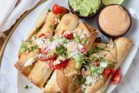 Crispy Air-Fried Taquitos