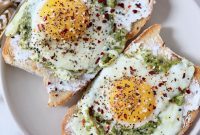 Pesto Infused Eggs