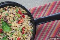 Velvety Orzo with Roasted Garden Medley