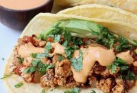 Savory Crumbled Tofu Tacos