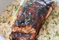 Sticky Balsamic Salmon