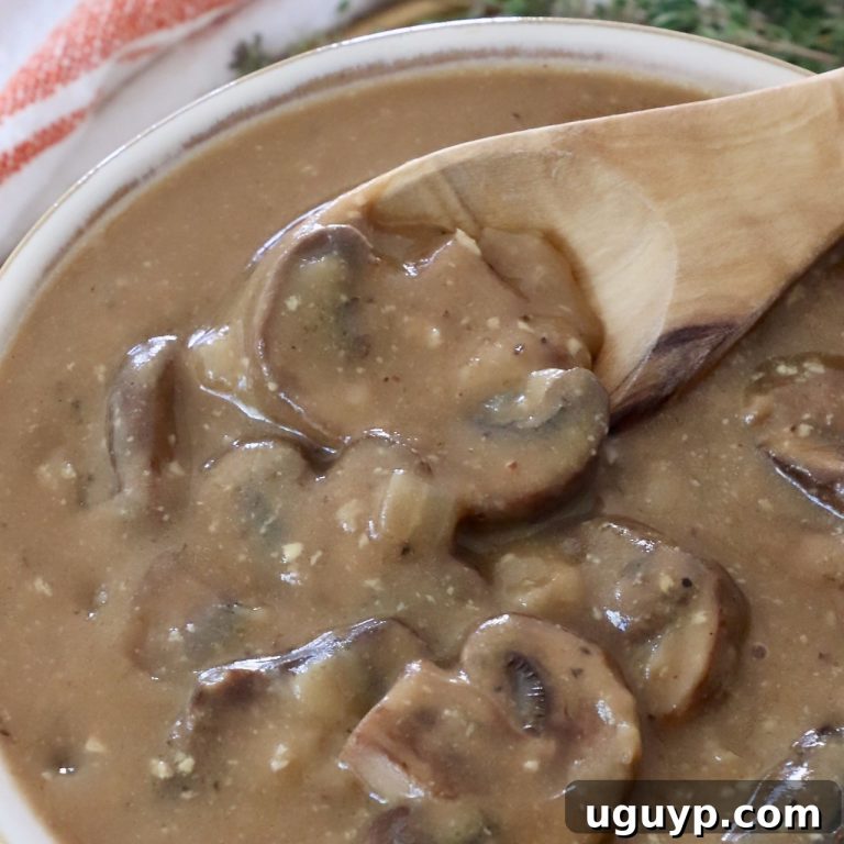 Earthy Mushroom Gravy 91 featured 67297