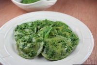 Rich Three Cheese Basil Ravioli
