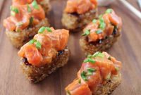 Fiery Tuna Rice Bites