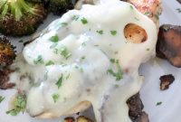 Creamy Swiss Mushroom Chicken