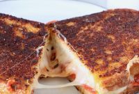 Pizza-Stuffed Grilled Cheese