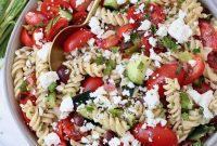 Refreshing Greek Pasta Salad