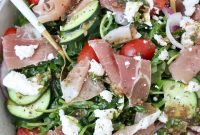Refreshing Prosciutto Arugula Salad