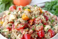 Mediterranean Quinoa Caprese
