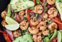 Fiesta Shrimp Fajitas