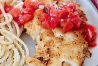 Mediterranean Garlic Chicken with Zesty Bruschetta