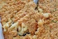 Crispy Cheez-It Baked Macaroni