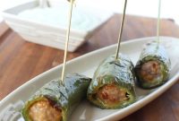 Spicy Bratwurst Jalapeno Poppers