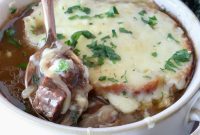 Rustic Caramelized Onion Beef Stew