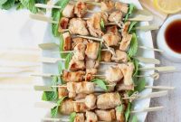 Southern Julep Chicken Skewers