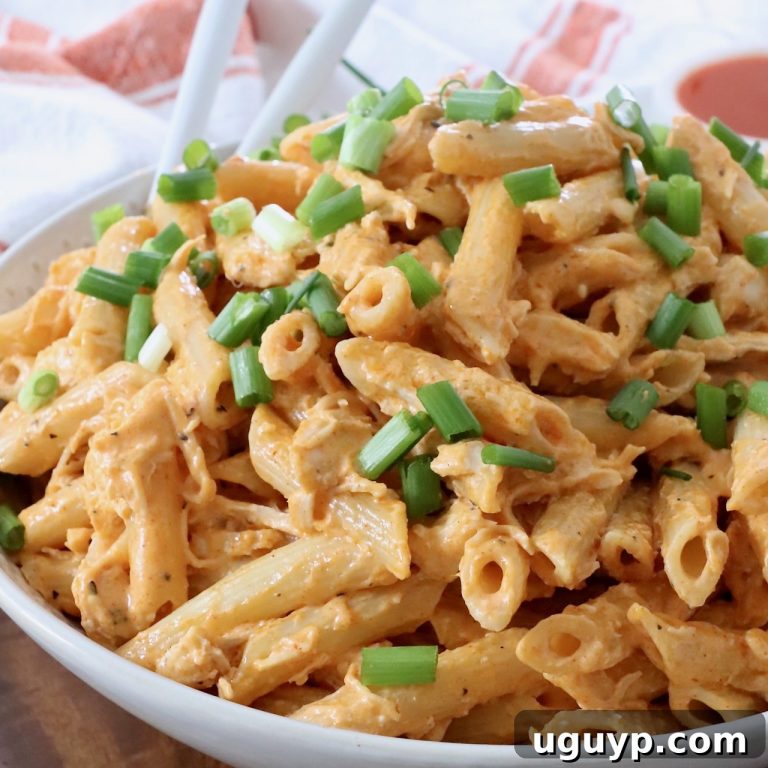 Spicy Buffalo Chicken Pasta 15 featured 871