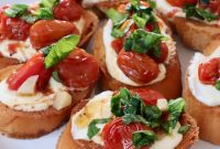 Blistered Tomato and Creamy Ricotta Bruschetta