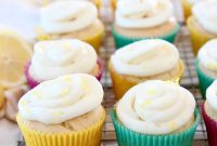 Sunshine Lemon Zest Cupcakes
