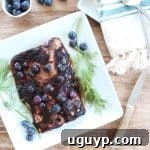 Blueberry BBQ Salmon Recipe