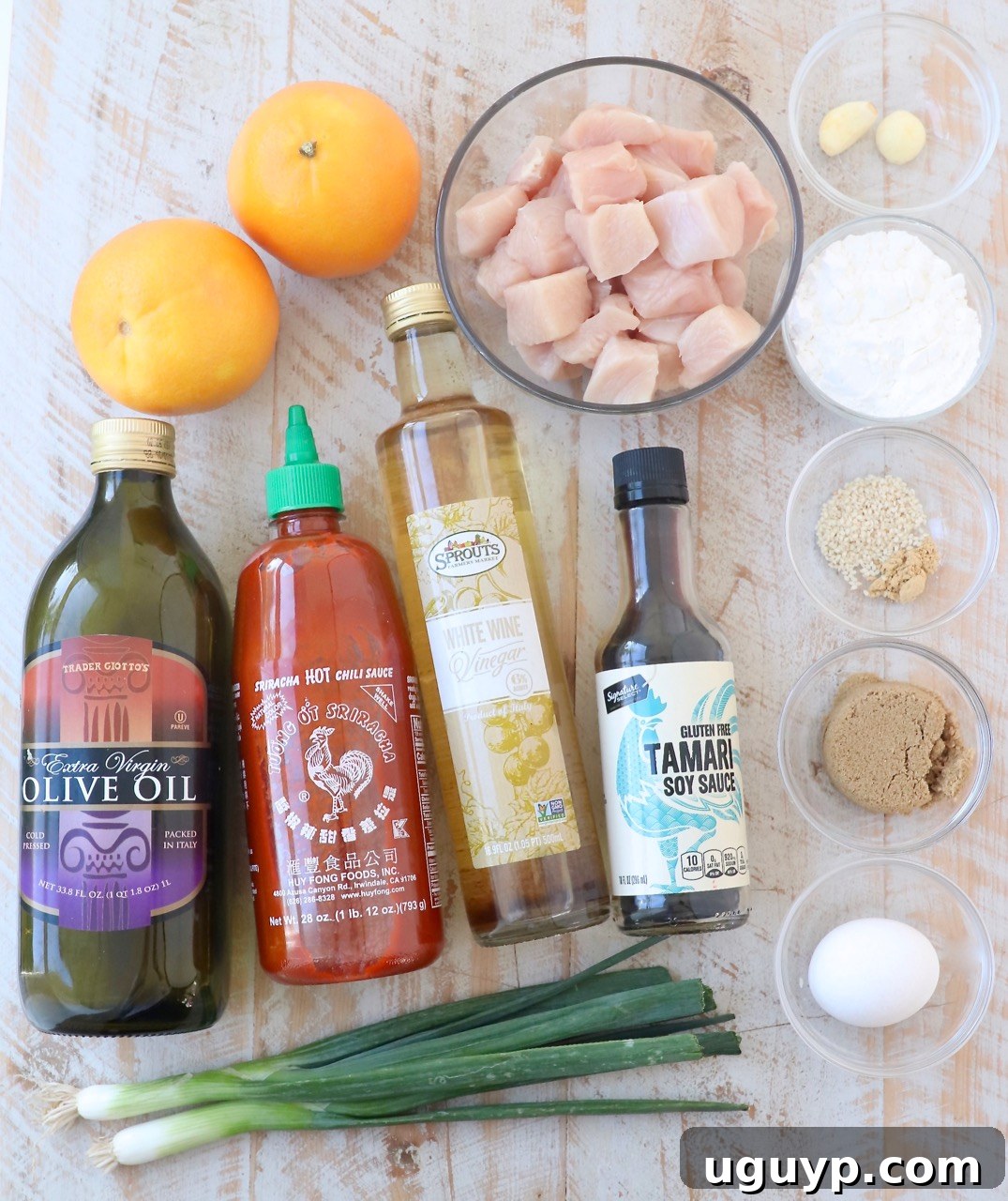 orange chicken recipe ingredients