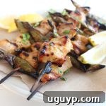 Grilled Honey Chicken Skewers