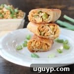 Chicken Fried Rice Egg Rolls