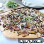 Honey Fig Bacon Brussel Sprouts Pizza