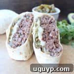 Tortilla Wrapped Jalapeño Cheeseburger