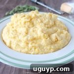 Creamy Cheesy Polenta