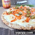 Buffalo Chicken Dip Pizza Recipe